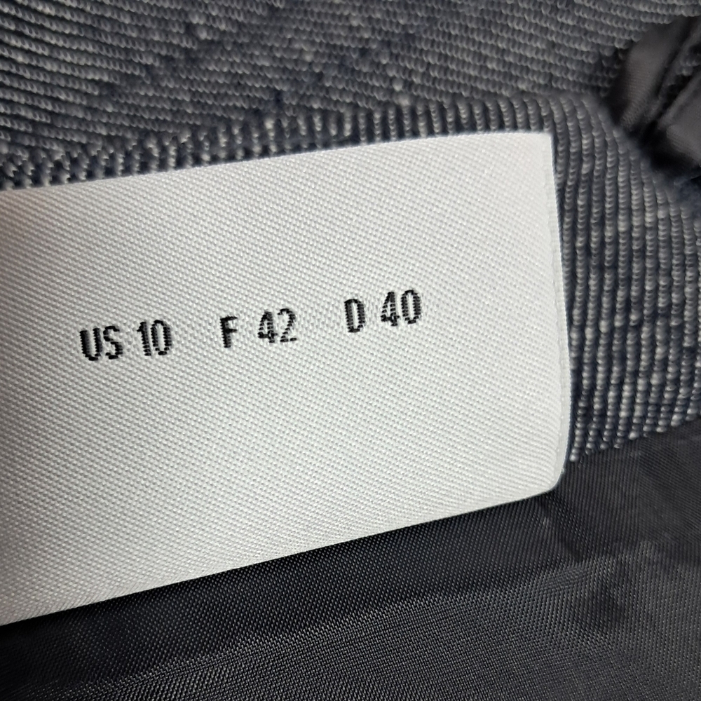 Akris Punto Gray Lined Skirt Size 10 - Picture 5 of 16